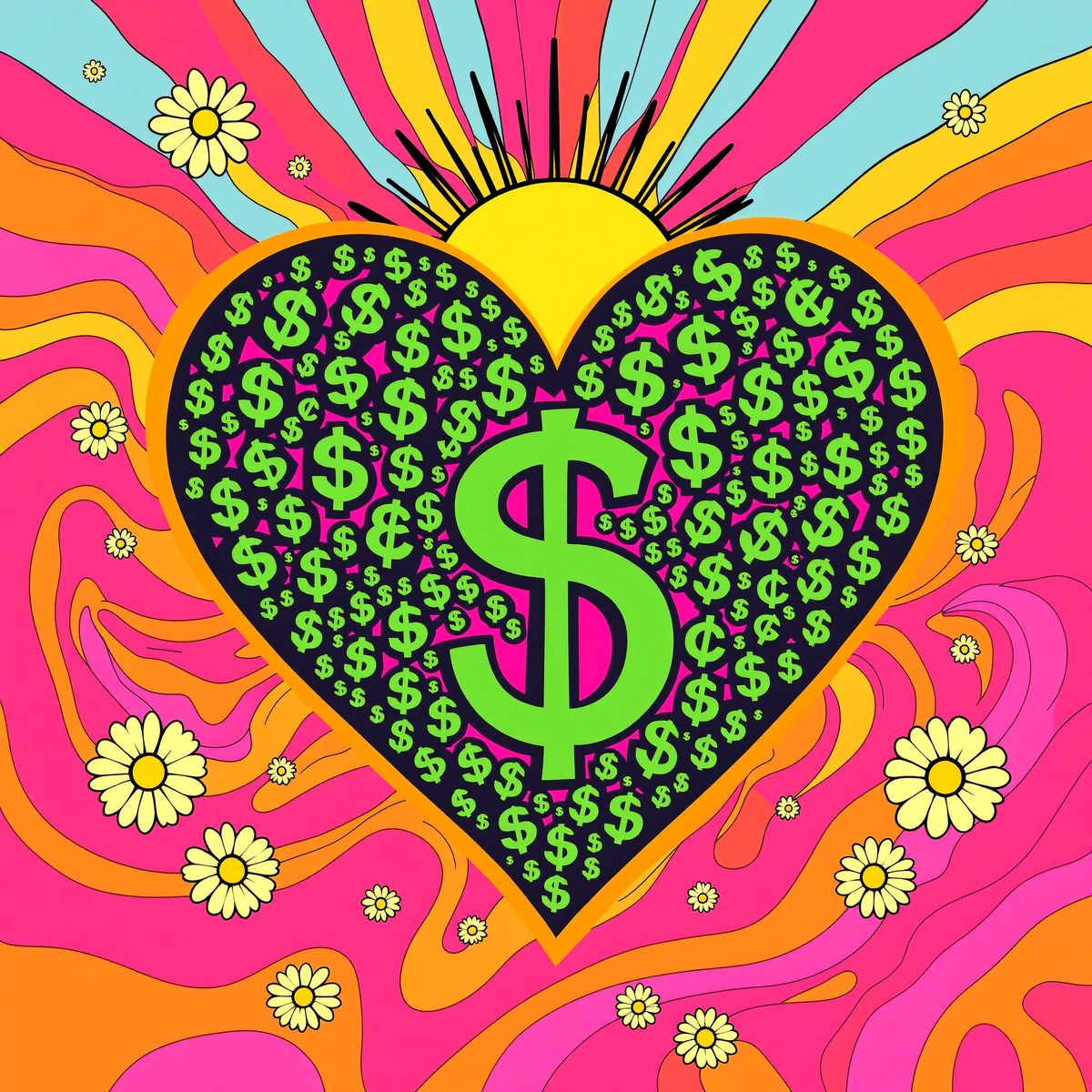 Money heart